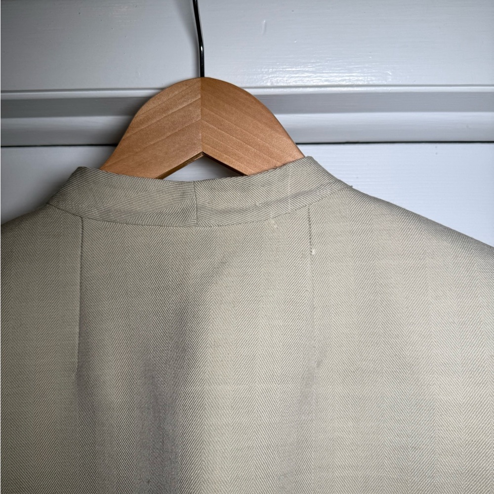 Vintage Halston Women's Tan Cape Coat - Picture 7 of 10